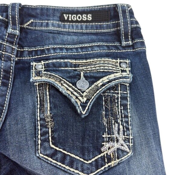 Vigoss Jeans New York Skinny Classic Fit Low Rise Women’s Size 26 - Picture 3 of 11
